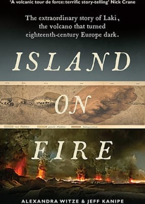 Island on fire