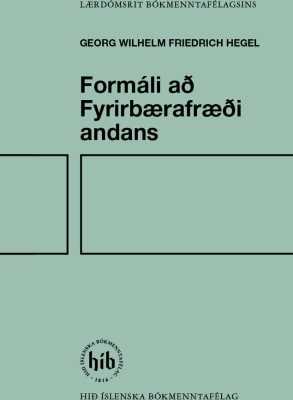 Formáli að Fyrirbærafræði andans