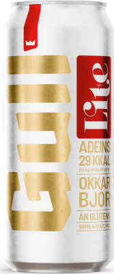 Gull Lite / 12 ofurdósir 50 cl
