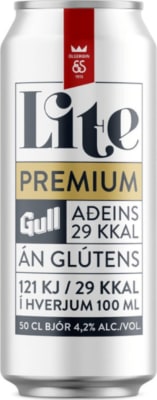 Gull Lite Premium/ 12 ofurdósir 50 cl