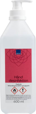 Handsótthreinsir fljótandi 85%, 600ml