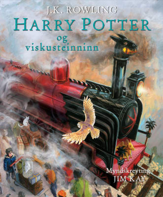 Harry Potter og viskusteinninn myndskreytt