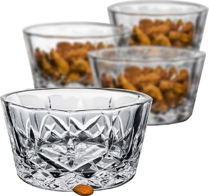 Harvey Glerskálar 4 stk