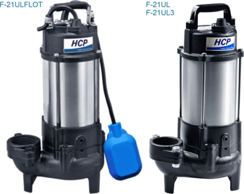 HCP Brunndælur 2" 230V-400V