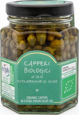 Kapers í ólífuolíu / 100 grömm