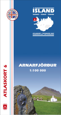 Arnarfjörður 1:100 000 - Atlaskort 6