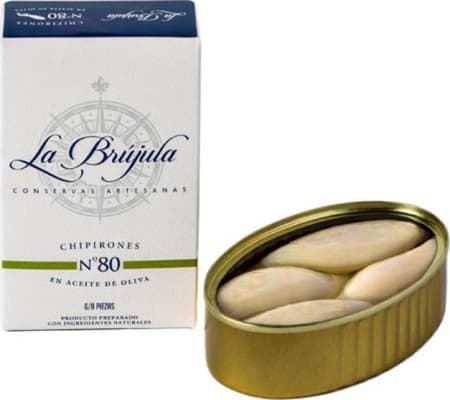 La Brújula Smokkfiskur í ólífuolíu - N°80