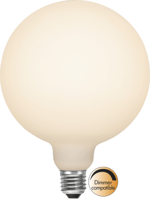 LED-LAMP E27 G150 OPAQUE DOUBLE COATING