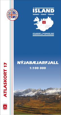 Nýjabæjarfjall 1:100 000 - Atlaskort 17