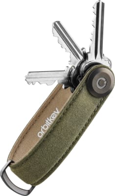 Orbitkey - Waxed Canvas - Khaki Green