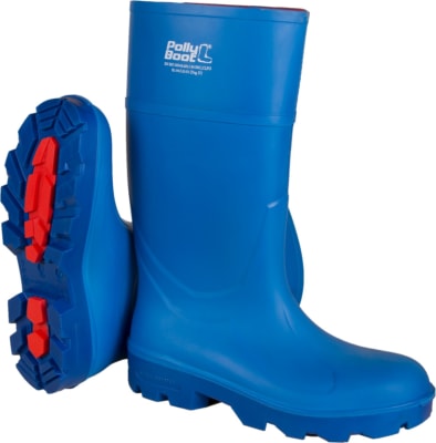 PollyBoot matvælastígvél blá, án stáltá