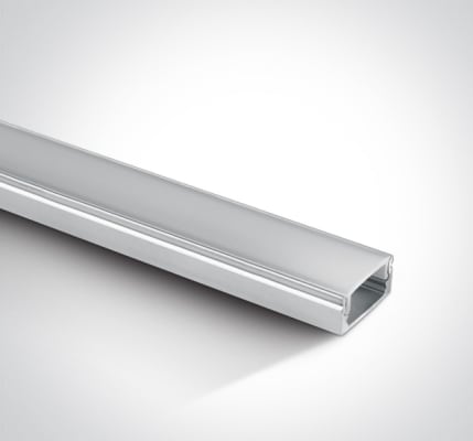 PRÓFÍLL 2 METRAR White +PC opal diffuser