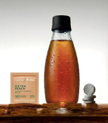 Retap Vítamín freyðitafla - IceTea Peach 100stk