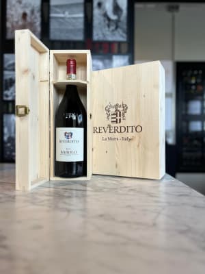 Reverdito trékassi fyrir þrjár flöskur - stök