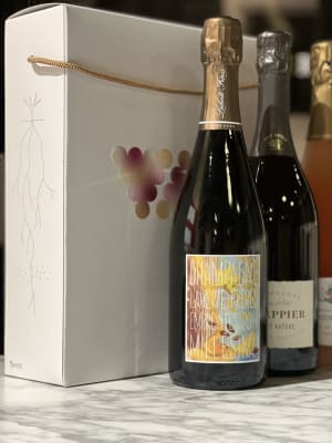 Santé gjafakassi fyrir þrjár 75 cl flöskur - stakur