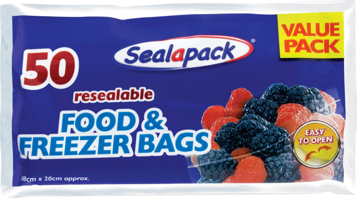 Seal-A-Pack Matar og frystipokar 50 stk í pakka