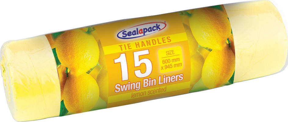 Seal-A-Pack ruslapokar 15 l 15 stk - Sítrónu