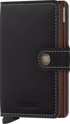Secrid Miniwallet - Saffiano Brown