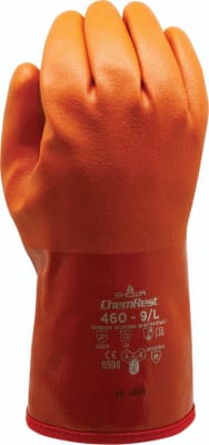 Showa hanskar 460 ChemRest, orange
