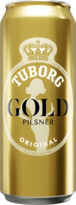 Tuborg Gold / 12 ofurdósir 50 cl