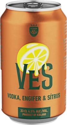 VES / Vodka, Engifer, Sítrus / 6 í kippu