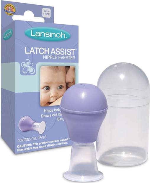 Lansinoh Latch Assist Tepelvorm, zacht, vergemakkelijkt het grijpen van