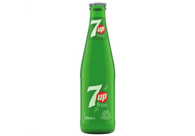 7-UP Free í gleri 330 ml