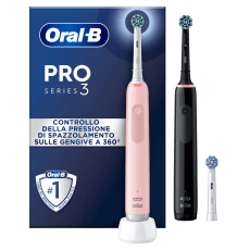 Oral B Pro3 Rafmagnstannbursti 2 í pakka