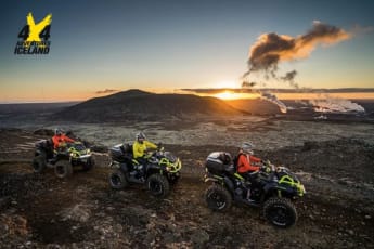 Fjallasafarí á fjórhjóli fyrir tvo á Reykjanesi