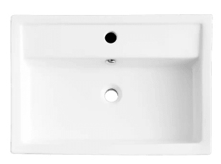 Sanistål Slimline baðvaskur