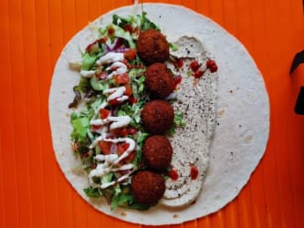 8. Volcano Falafel