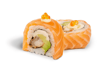 Unagi & rjómaostur deluxe