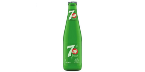 7 Up í gleri 330 ml