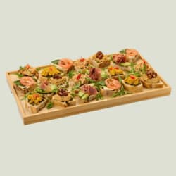 Deli blandaður bakki - stór