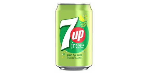 7-Up free 330 ml (Dós)