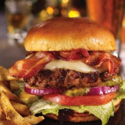 FRIDAYS™ Signature Whiskey-Glazed Burger