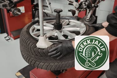 Dekkjaskipti hjá Dekkjalíf 