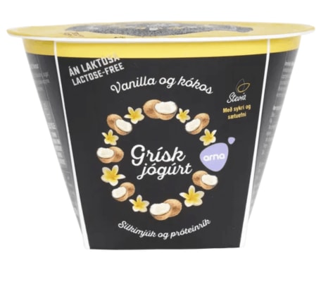 Arna Grískt Jógúrt  vanilla og kókos 200gr