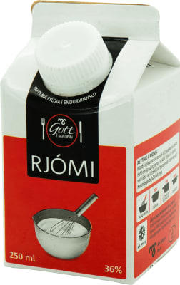 rjómi 250 ml