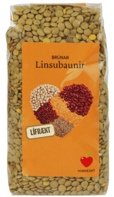 Himneskt Linsubaunir Brúnar