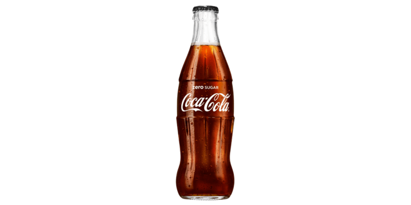 Coke Zero í gleri 330 ml