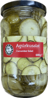 E.s gúrkur sneiðar 680 gr