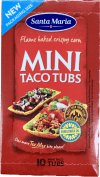 S.m mini taco tubs 10 stk