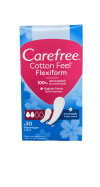 Carefree Cotton Feel Flexiform dagsinnlegg, ferskur ilmur, 30 stk