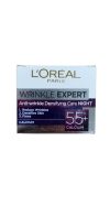 L'Oréal Paris Wrinkle Expert 55+ þéttandi and-hrukkukrem fyrir nóttina með kalsíum 50 ml