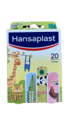 Hansaplast barnaplástrar með dýramynstri, 20 stk