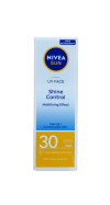 NIVEA Sun UV andlit, glansstjórnun, mattandi áhrif SPF 30, 50 ml