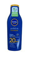 NIVEA Sólvörn Vernd og Rakagefandi SPF 20 200 ml
