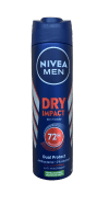 NIVEA Men Dry Impact svitahemjandi deósprey 150 ml