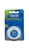Oral-B Essentialfloss vaxaður tannþráður með myntu 50 m